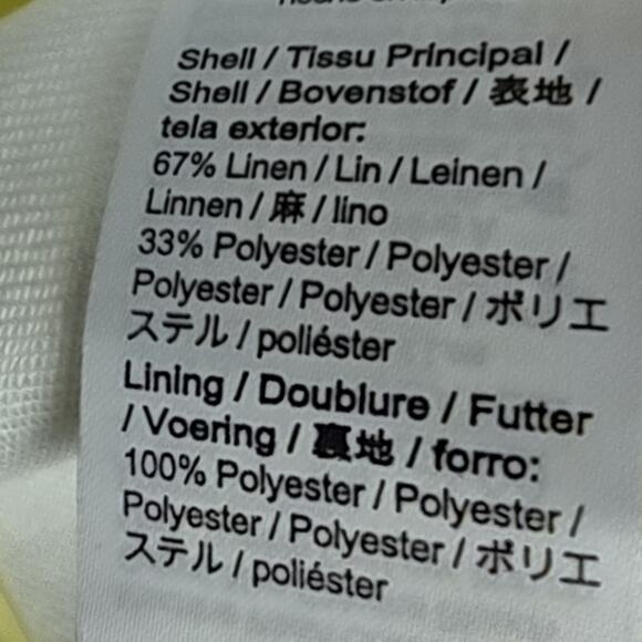 J. CREW Bristol Stretch Linen Double Breasted Blazer White Jacket Size 4 - Picture 14 of 14